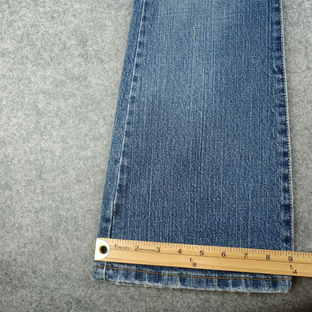 Levis 518 Superlow Bootcut Jeans Women's 7L 31x32 Mid Rise Vintage Y2k Medium - Picture 12 of 15